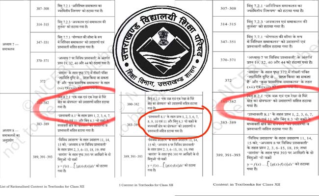 उत्तराखंड बोर्ड: 12वीं के मैथ्स पेपर में 7 अंकों के प्रश्न पाठ्यक्रम से बाहर से पूछे जाने का मामला, छात्रों ने की पूरे स्कोर देने की मांग uk board 12th maths paper