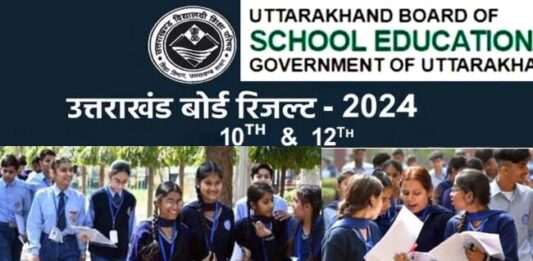 Uttarakhand Board result 2024