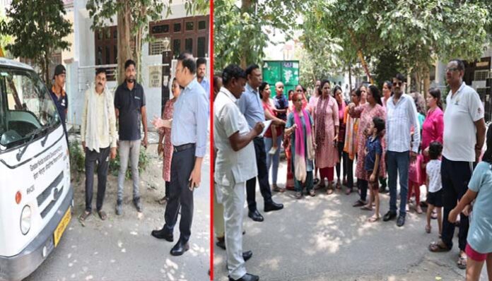 ग्रेटर नोएडा: सेक्टर बीटा टू में सफाई व्यवस्था ठीक न होने पर ओएसडी ने जताई नाराजगी, कॉन्ट्रैक्टर के खिलाफ कड़ी कार्रवाई की दी चेतावनी