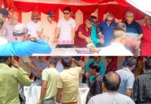 उत्तराखण्ड सांस्कृतिक समिति ने किया शरबत वितरण