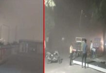 दिल्ली-एनसीआर में अचानक बदला मौसम का मिजाज, तेज हवाओं के साथ चल रही धूल भरी आंधी, शनिवार-रविवार को बारिश की संभावना thunder strom-delhi-ncr