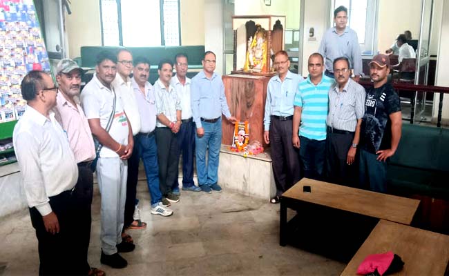 भारतीय मजदूर संघ ने जीएमवीएन में मनाया 70वाँ स्थापना दिवस