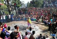 केदारघाटी के तीन गांवों में लागू हुआ लॉकडाउन, जाखराज मेले की तैयारी, 15 अप्रैल को जलते अंगारों पर नृत्य करेंगे जाखराज