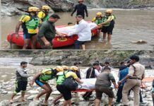 श्रीनगर-देवप्रयाग मार्ग पर दर्दनाक हादसा, शादी समारोह में जा रहे परिवार की कार अलकनंदा नदी में गिरी, पांच लोगों की मौत