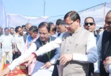 मुख्यमंत्री ने किया ₹185.20 करोड़ से बनने वाले शारदा कॉरिडोर परियोजना के प्रथम चरण का शुभारंभ