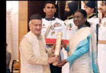उत्तराखंड के पूर्व मुख्यमंत्री भगत सिंह कोश्यारी लोक कार्य के लिए मिला पद्मभूषण सम्मान