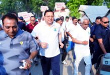 सीएम धामी ने 12वें अंतरराष्ट्रीय योग दिवस के उपलक्ष्य में आयोजित रन फॉर योगा कार्यक्रम में किया प्रतिभाग